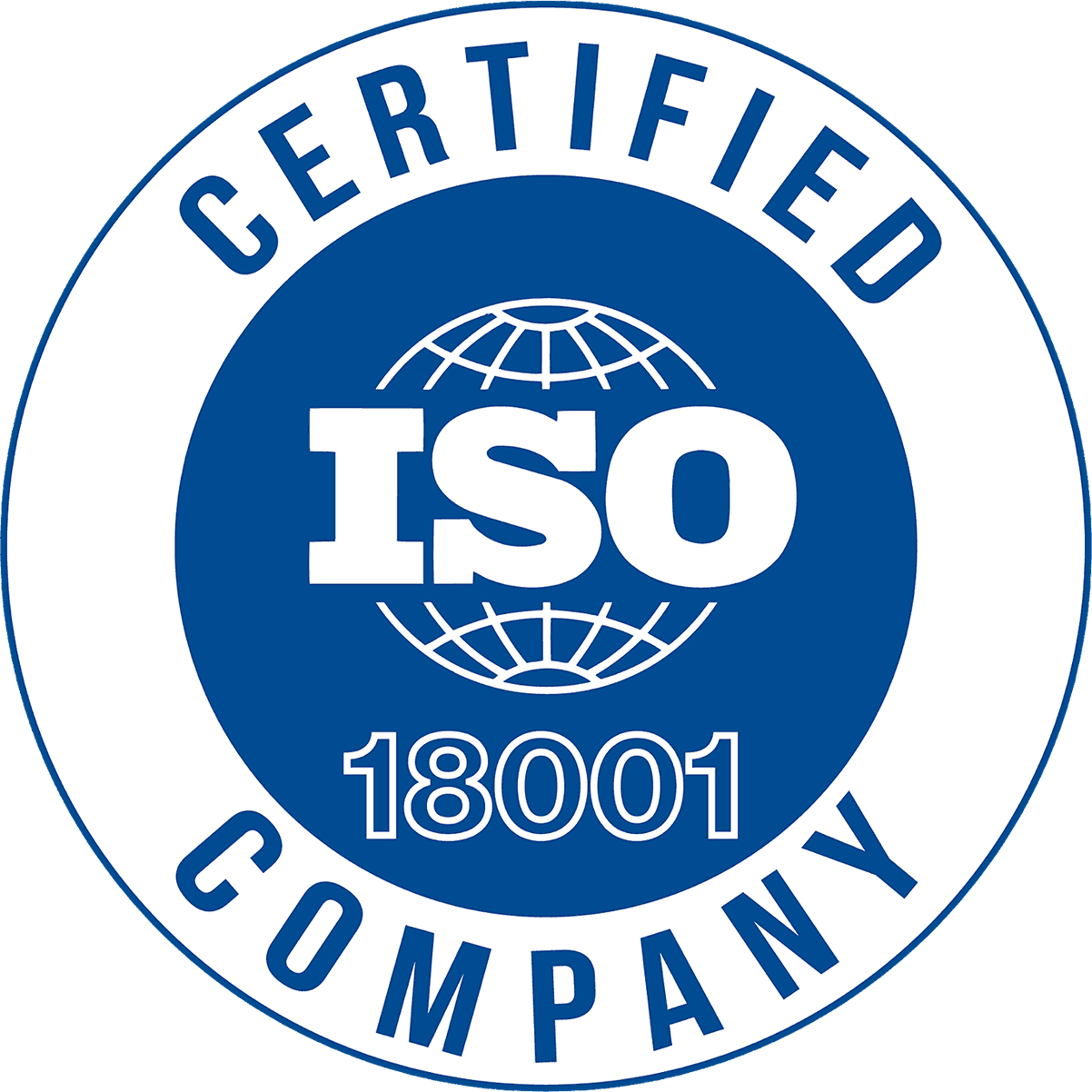 ISO 18001 Certificate