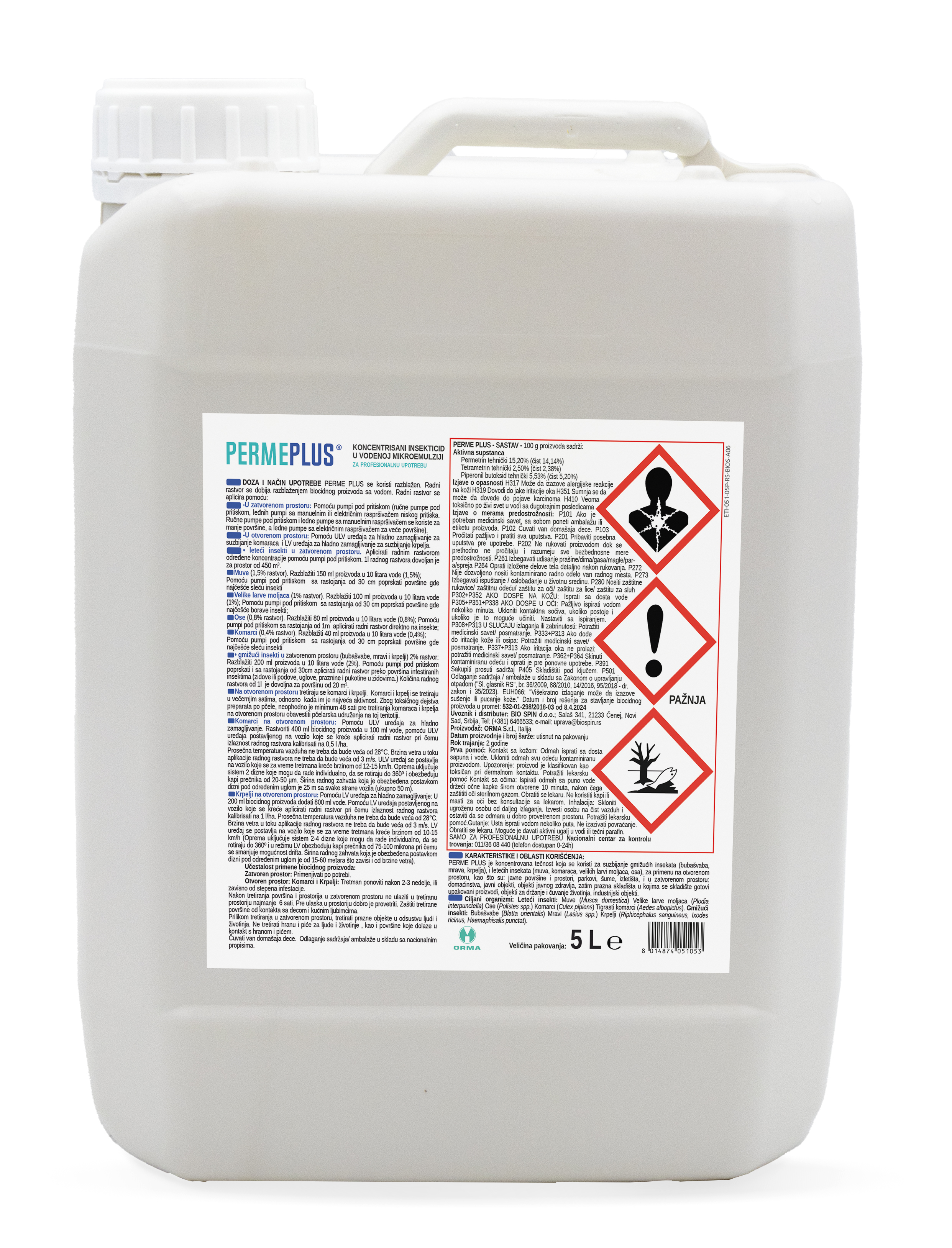 Permeplus Kanister 5L